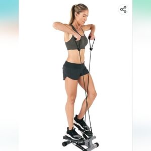 Sunny stair stepper with resistance bands
